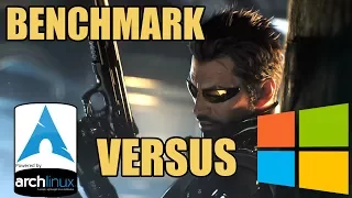 Deus Ex: Mankind Divided - LINUX vs WINDOWS! || Benchmark