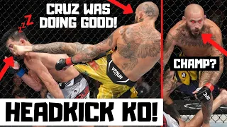 Marlon Vera vs Dominick Cruz Full Fight Reaction and Breakdown - UFC San Diego Event Recap