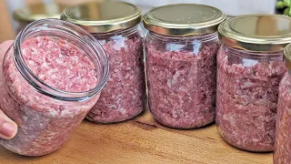 Statt gekaufter Wurst koche ich Wurst im Glas! Richtige Sterilisation für die Langzeitlagerung