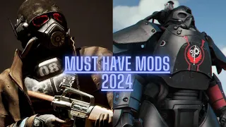 MUST HAVE MODS for FALLOUT 4 in 2024 !