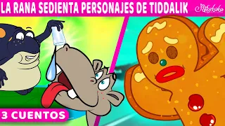 La Rana Sedienta Personajes De Tiddalik + El Hombre de Jengibre 2 | Cuentos infantiles para dormir