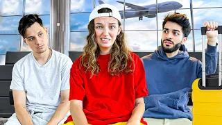 3 QUÉBÉCOIS COINCÉS en FRANCE (on a raté l’avion)