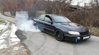 Opel Omega 2.5td Burnout