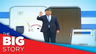 Chinese Pres. Xi Jinping arrives in Manila for two-day state visit