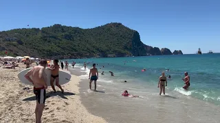 4K-Best beach in Alanya Kleopatra Beach Antalya Turkey, Türkei , Анталия Турция, أنطاليا، تركيا