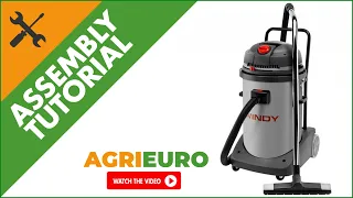 Lavor Windy 378 PF Wet and Dry Vacuum Cleaner - Assembly tutorial