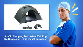 🚑  Amflip Camping Zelt Instant Zelt Pop Up Kuppelzelt – Das musst du wissen