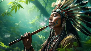 RELAXING MUSIC SPIRIT OF AMERICAN INDIANS with Native Flute Music Healing Your Mind  힐링 음악 sleep 음악