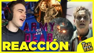¡PINTAZA! 😱 ¡Reacción al TRAILER de Army of the Dead - ¡La nueva película de Zack Snyder!