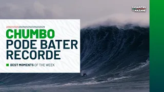 Lucas Chumbo pote ter batido o recorde mundial de maior onda surfada 🌊🏆 Ele pegou onda com + de 27m