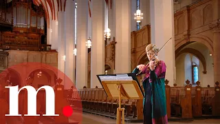 Isabelle Faust performs Bach's Partita for Solo Violin No. 2 in D Minor, BWV 1004