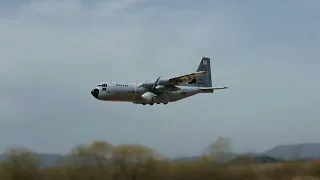 C 130 Hercules RC aircraft Maiden flight (3,330mm ,131") shorts