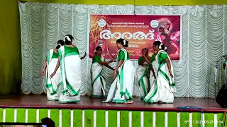 ഒന്നാം സമ്മാനം നേടിയ തിരുവാതിരക്കളി