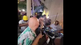 Fat Joe's birthday party ft Busta Rhymes, performs M.O.P.'s Ante Up!