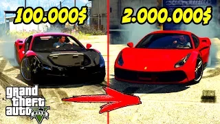 РЕАЛЬНАЯ ЖИЗНЬ В GTA 5 - НОВЫЙ БИЗНЕС! КУПИЛ FERRARI 488 ЗА 100.000$ И ПРОДАЛ ЗА 2.000.000$ В ГТА 5