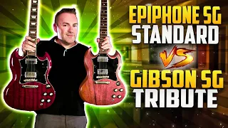 Epiphone SG Standard VS Gibson SG Tribute