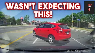 Red Car Does A Bad Move!  Bad driving, Road Rage and Other Interesting Dashcam Moments. 557