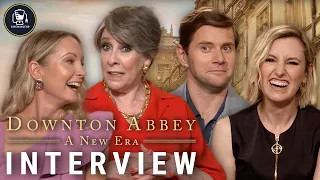 'Downton Abbey: A New Era' Interviews With Allen Leech, Laura Carmichael And More!