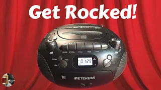 Retekess TR630 AM FM CD SD USB RECORD MP3 TAPE BoomBox Radio Review