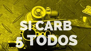 vespa SI CARB | 5 todos BEFORE usage |  BIGGEST fail ever... |