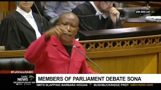 Chaos erupts at SONA debate