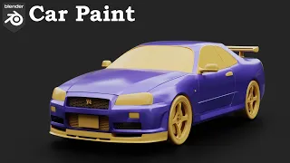 How To Make Car Paint | Blender Tutorial