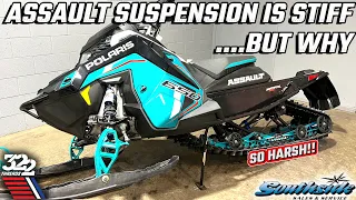 POLARIS ASSAULT SUSPENSION STIFFNESS | THE REAL REASON WHY YOU GET BOUNCED AROUND ON YOUR ASSAULT!