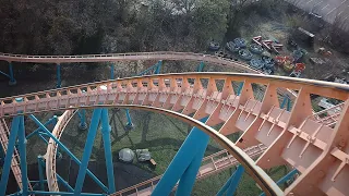 Titan - Six Flags Over Texas - Front Row (4K HD POV) - February 2023