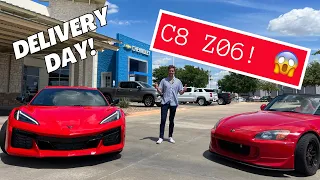 2023 C8 CORVETTE Z06 DELIVERY!!!!!