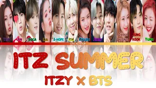 How would ITZY & BTS sing 'IT'Z SUMMER' (by ITZY) (Han/Rom/Eng) |fanmade (unreal)