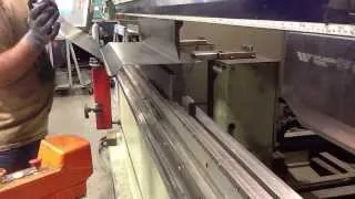 Great Metal forming on CNC Brake Press