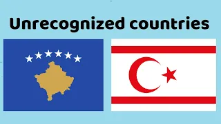 Flags of Unrecognized States (Non-Members of the United Nations)