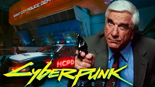 Leslie Nielsen in Cyberpunk 2077