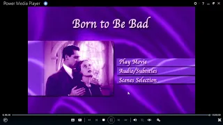 Nacida para El Mal DVD Menu 2002 en portugués, inglés y español