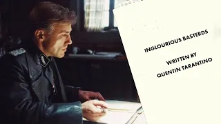 Inglourious Basterds Beginning Scene | From Script to Screen
