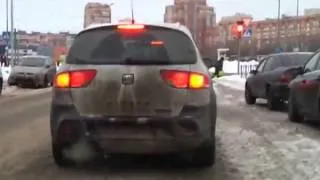 RoadRage.Ru : Зимний SEAT Самая грустная машина в МИРЕ! )))