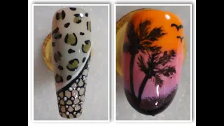 #8 beautiful and simple nature nail designs 💅💅