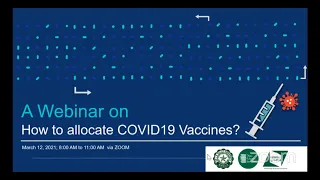 PAASE Webinar: How can we allocate the COVID19 Vaccines?