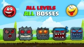 RED BALL 4 - ALL LEVELS ALL VOLUMES ALL BOSSES "SUPERSPEED GAMEPLAY"