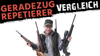 Der beste Geradezugrepetierer – Blaser R8, Merkel Helix Speedster, Browning Maral, Steel Action ?