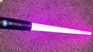 Lischwert Lightsaber, RGB 15 Colors Metal Hilt Light Saber Review, Great lightsaber, but user interf