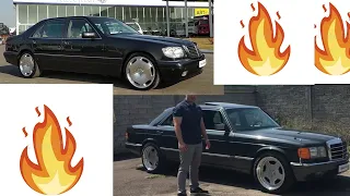 +18 БИТВА ТИТАНОВ Мерседес W140 vs W126 ! Почему мы так их Любим  !