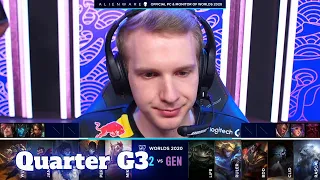 GEN vs G2 - Game 3 | Quarter Finals S10 LoL Worlds 2020 PlayOffs | Gen.G vs G2 eSports G3 full