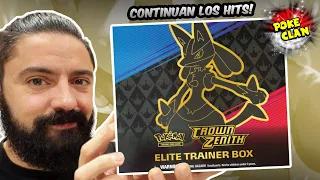 APERTURA POKECLAN - APERTURA CARTAS POKEMON DE CAJA DE ENTRENADOR ELITE DE CROWN ZENITH