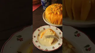 Mango milk cake | Day 16 of 30 days mango challenge 🥭♥️