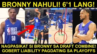 Bronny GINULAT ang mga Scout! 6’1 lang Pala | Gobert pang Regular Season lang