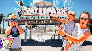 Exploring An Abandoned Waterpark! 😱 (WE GOT LOST!)