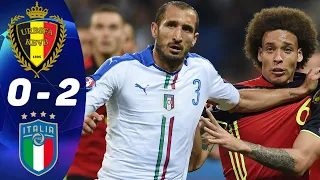 Belgium vs Italy 0-2 | 2016 UEFA Euro