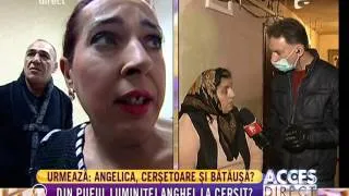 Vecina Angelicăi Constantin: "Concubinul ei a trimis-o la produs și la cerșit!"