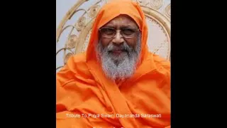 Tribute to Swami Dayananda Saraswati | Anuradha Sriram